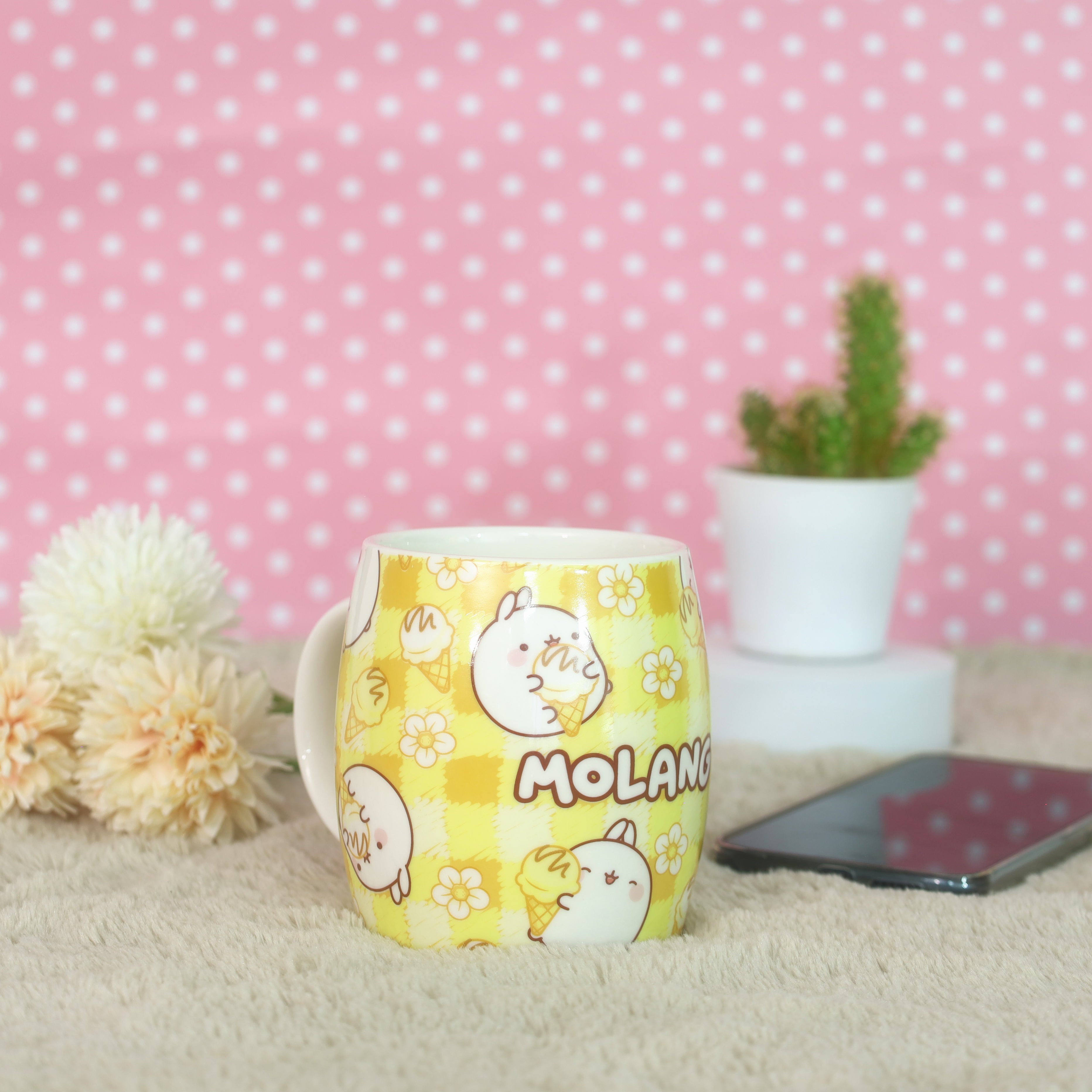 Molang Tasse , Icecream - Meditating ,
