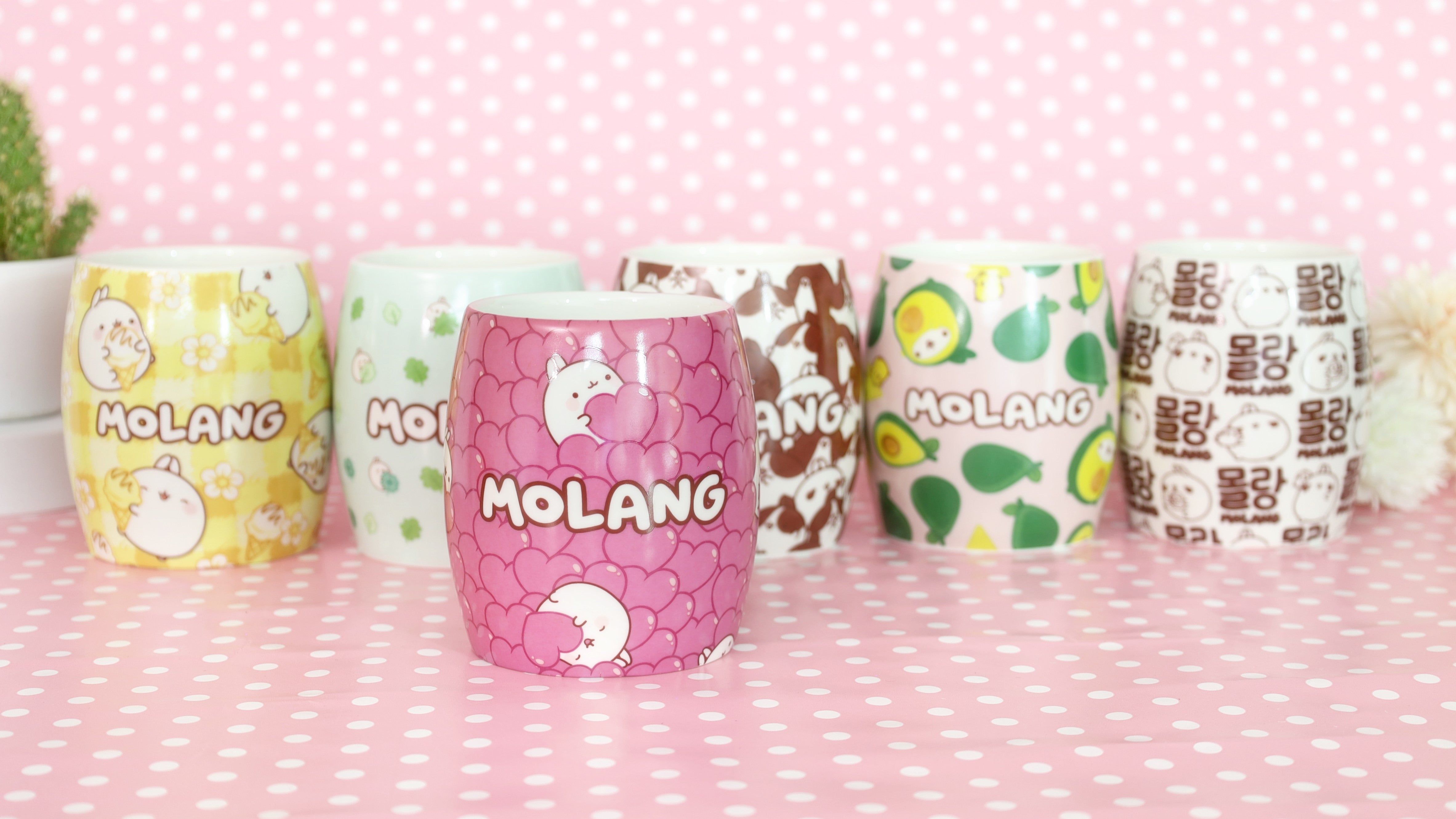 Molang Tasse , Hearts - Unicorn ,