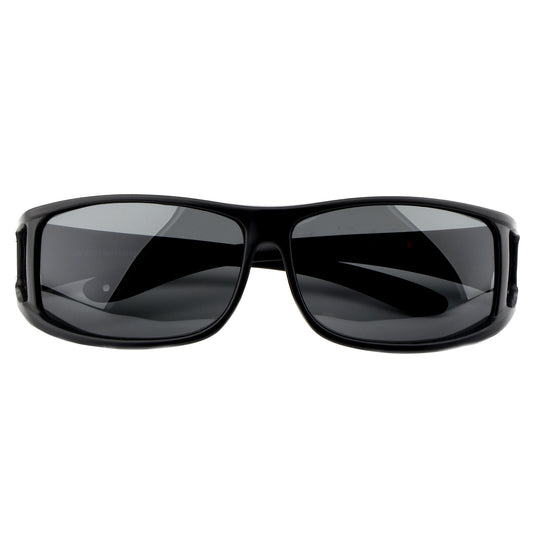 Überzieh-Sonnenbrille Classic, Herren , Schwarz matt