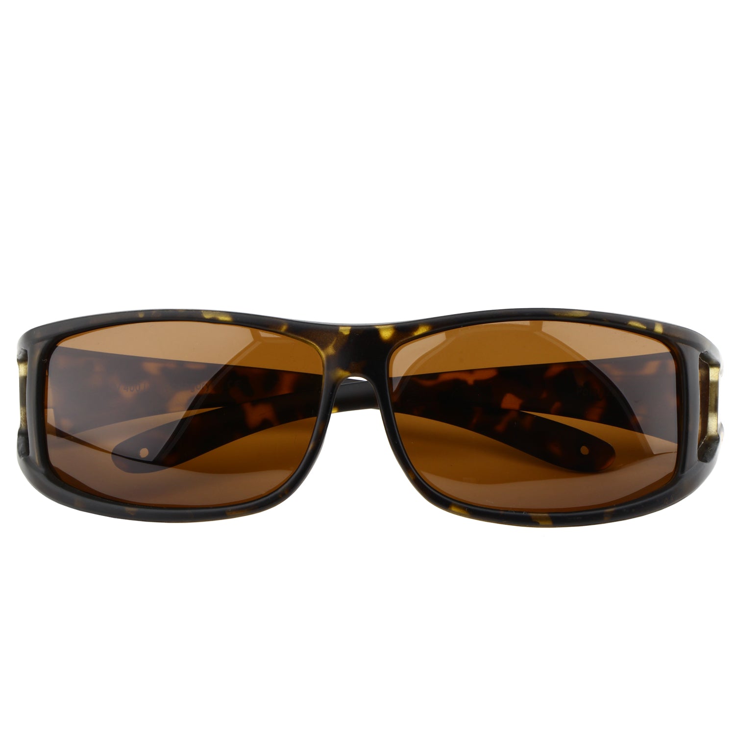 Überzieh-Sonnenbrille Classic, Herren , Schildpatt , Brillenträger Herren Lotus-Effekt Polarisiert Unisex UV400 Überzieh-Sonnenbrille