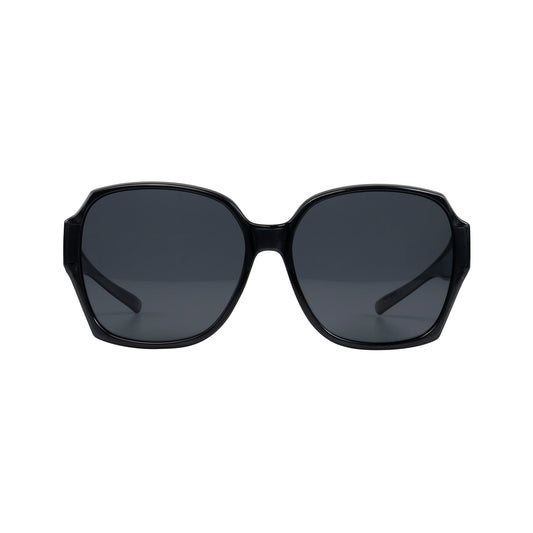 Überzieh-Sonnenbrille Hera, Damen , Schwarz , Brillenträger Damen Lotus-Effekt Polarisiert Unisex UV400 Überzieh-Sonnenbrille