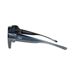 Überzieh-Sonnenbrille Hera, Damen , Schwarz , Brillenträger Damen Kategorie 3 Lotus-Effekt Polarisiert Unisex UV400 Überzieh-Sonnenbrille
