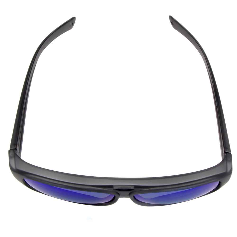 Überzieh-Sonnenbrille El Pavana, für Brillenträger , Anthrazit verspiegelt , Brillenträger Damen Herren Unisex Überzieh-Sonnenbrille
