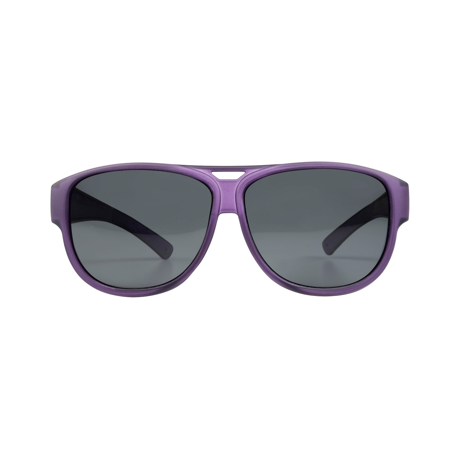 Überzieh-Sonnenbrille El Pavana, für Brillenträger , Lila , Brillenträger Damen Herren Unisex Überzieh-Sonnenbrille