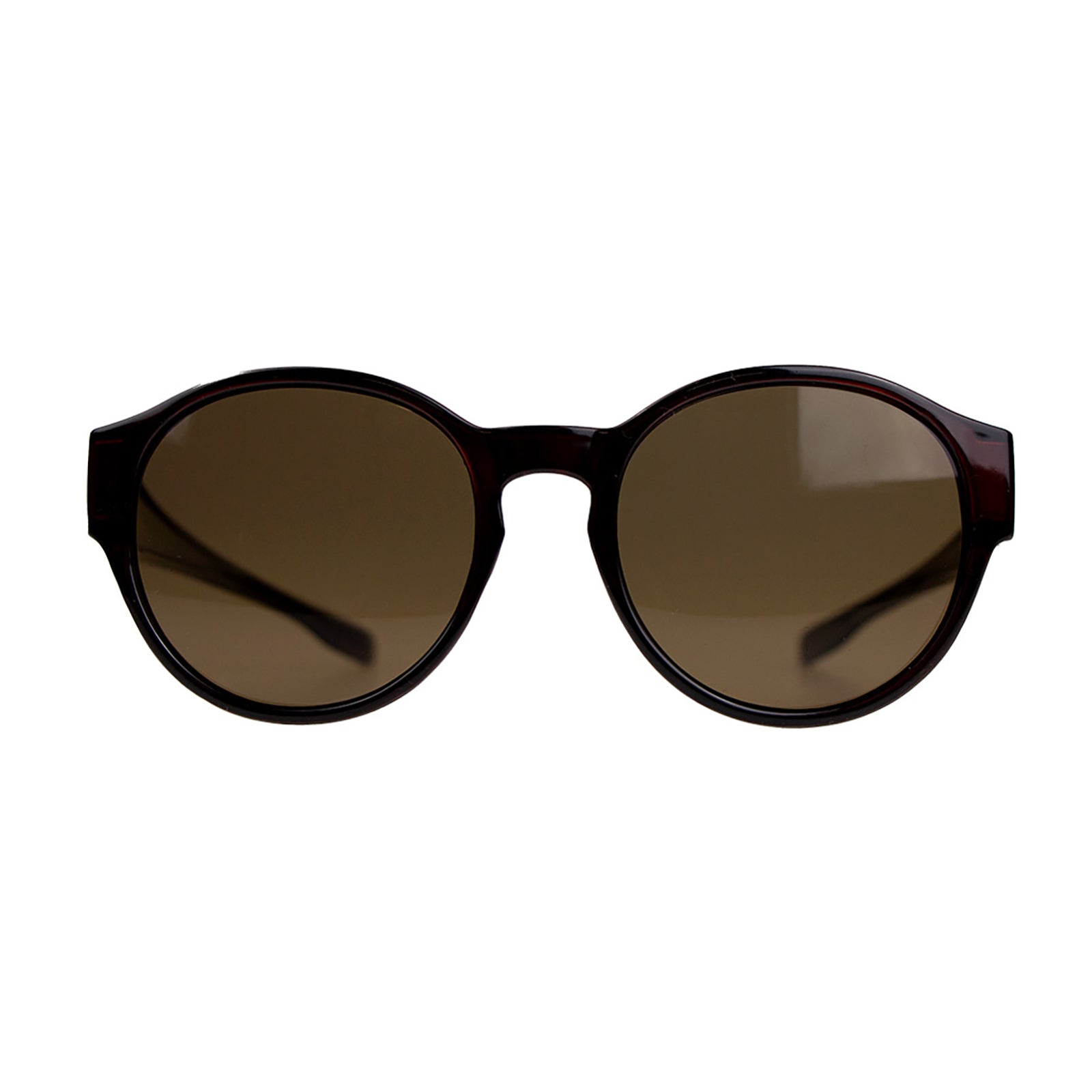 Überzieh-Sonnenbrille Rhea, für Brillenträger , Braun