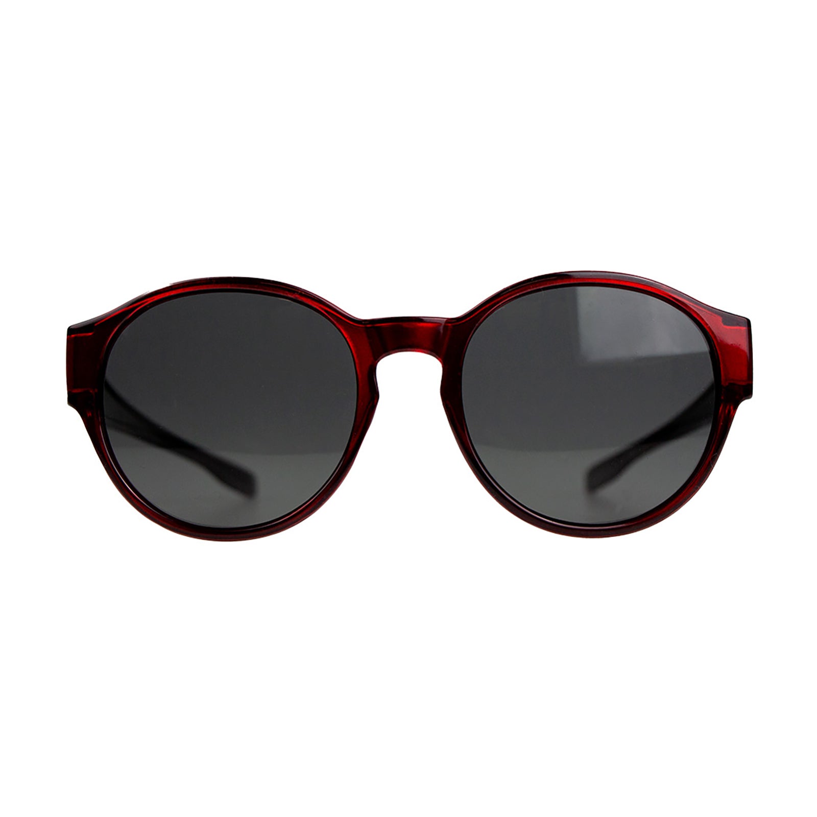 Überzieh-Sonnenbrille Rhea, für Brillenträger , Rot , Brillenträger Damen Herren Lotus-Effekt Polarisiert Unisex UV400 Überzieh-Sonnenbrille