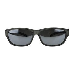 Überzieh-Sonnenbrille Minos, Herren , Grau verspiegelt , Brillenträger Herren Kategorie 3 Lotus-Effekt New Polarisiert UV400 Überzieh-Sonnenbrille