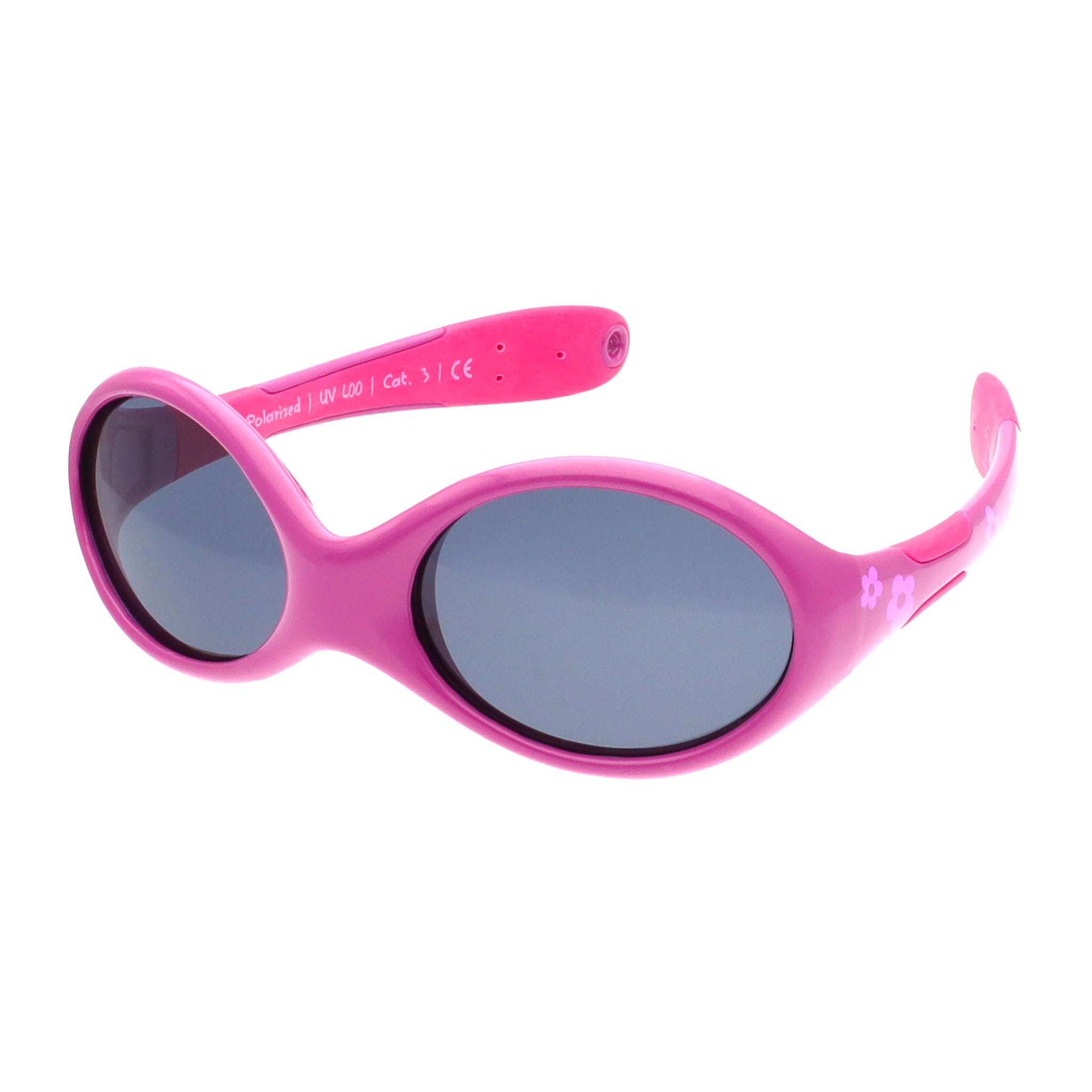 Baby-Sonnenbrille 0 - 18 Monate, Größe S , Flower , Baby HYTREL Jungen Kleinkind Lotus-Effekt Mädchen Polarisiert Unisex UV400