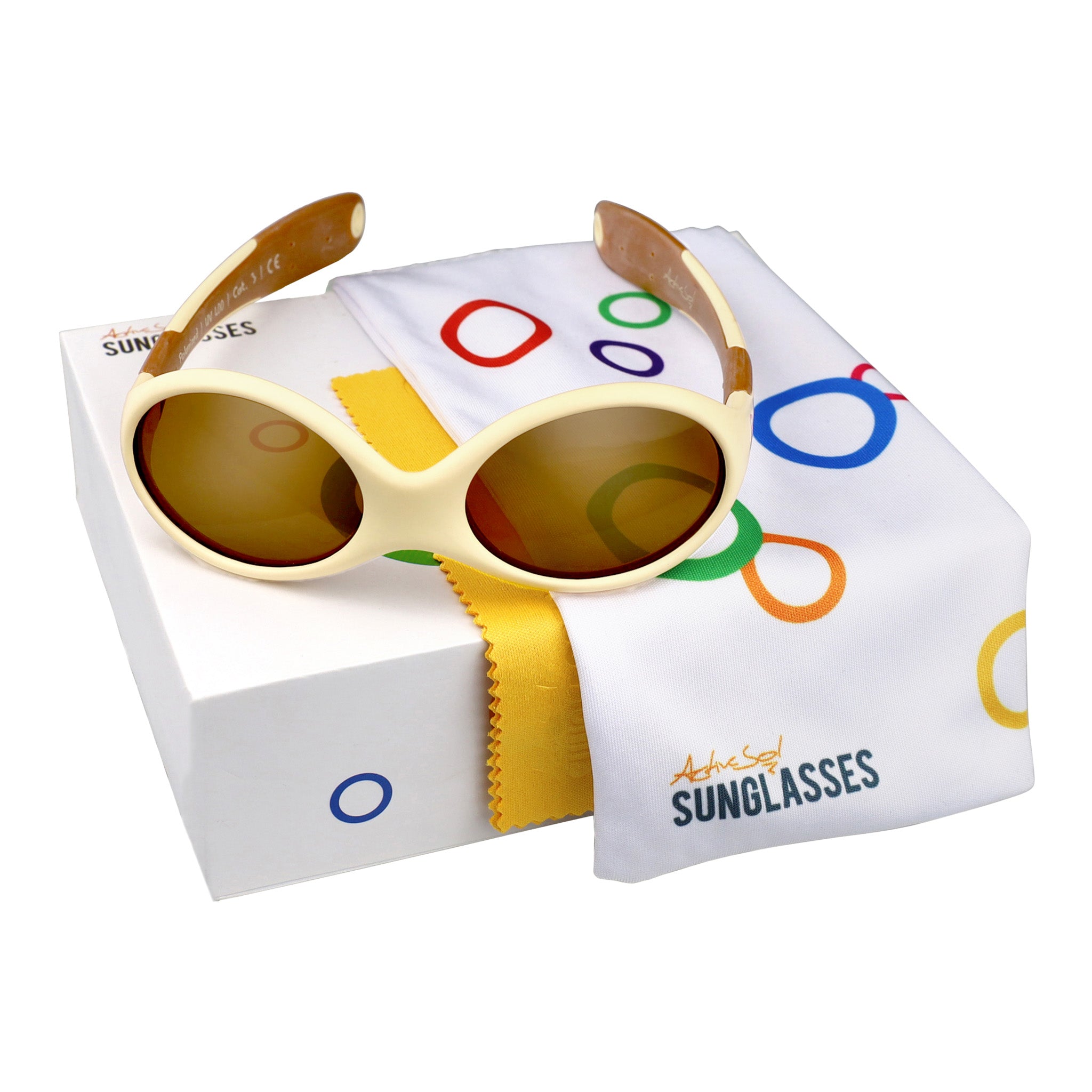 Baby-Sonnenbrille 0 - 18 Monate, Größe S , Forest , Baby HYTREL Jungen Kleinkind Lotus-Effekt Mädchen Polarisiert Unisex UV400