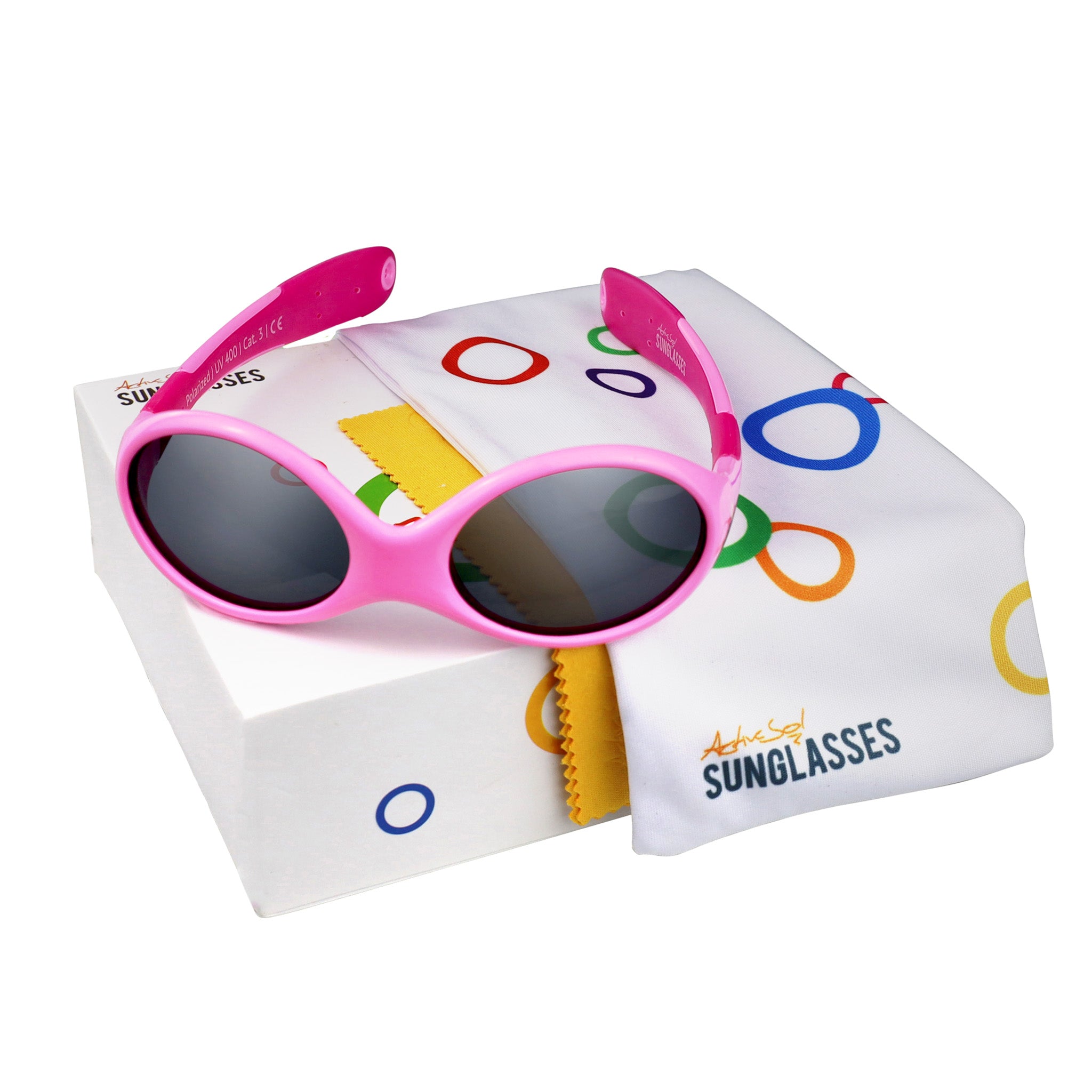 Baby-Sonnenbrille 0 - 18 Monate, Größe S , Princess , Baby HYTREL Jungen Kleinkind Lotus-Effekt Mädchen Polarisiert Unisex UV400