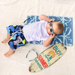 Baby-Sonnenbrille 0 - 18 Monate, Größe S , Fish , Baby HYTREL Jungen Kleinkind Lotus-Effekt Mädchen Polarisiert Unisex UV400