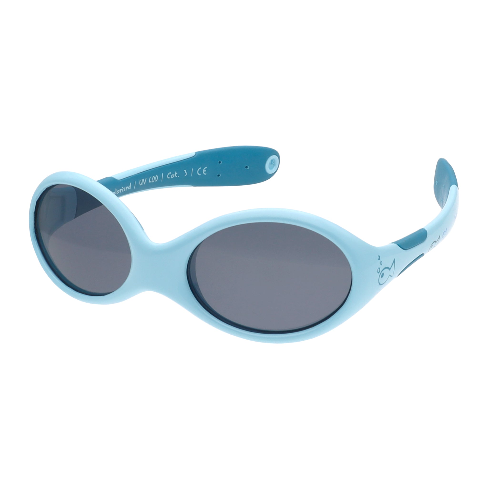 Baby-Sonnenbrille 0 - 18 Monate, Größe S , Fish , Baby HYTREL Jungen Kleinkind Lotus-Effekt Mädchen Polarisiert Unisex UV400