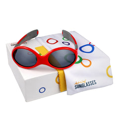 Baby-Sonnenbrille 0 - 18 Monate, Größe S , Chopper , Baby HYTREL Jungen Kleinkind Lotus-Effekt Mädchen Polarisiert Unisex UV400