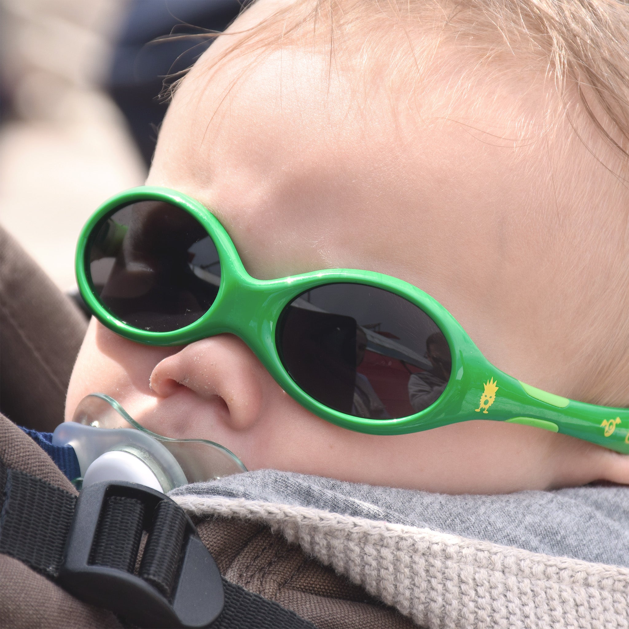 Baby-Sonnenbrille 0 - 18 Monate, Größe S , Monster , Baby HYTREL Jungen Kleinkind Lotus-Effekt Mädchen Polarisiert Unisex UV400