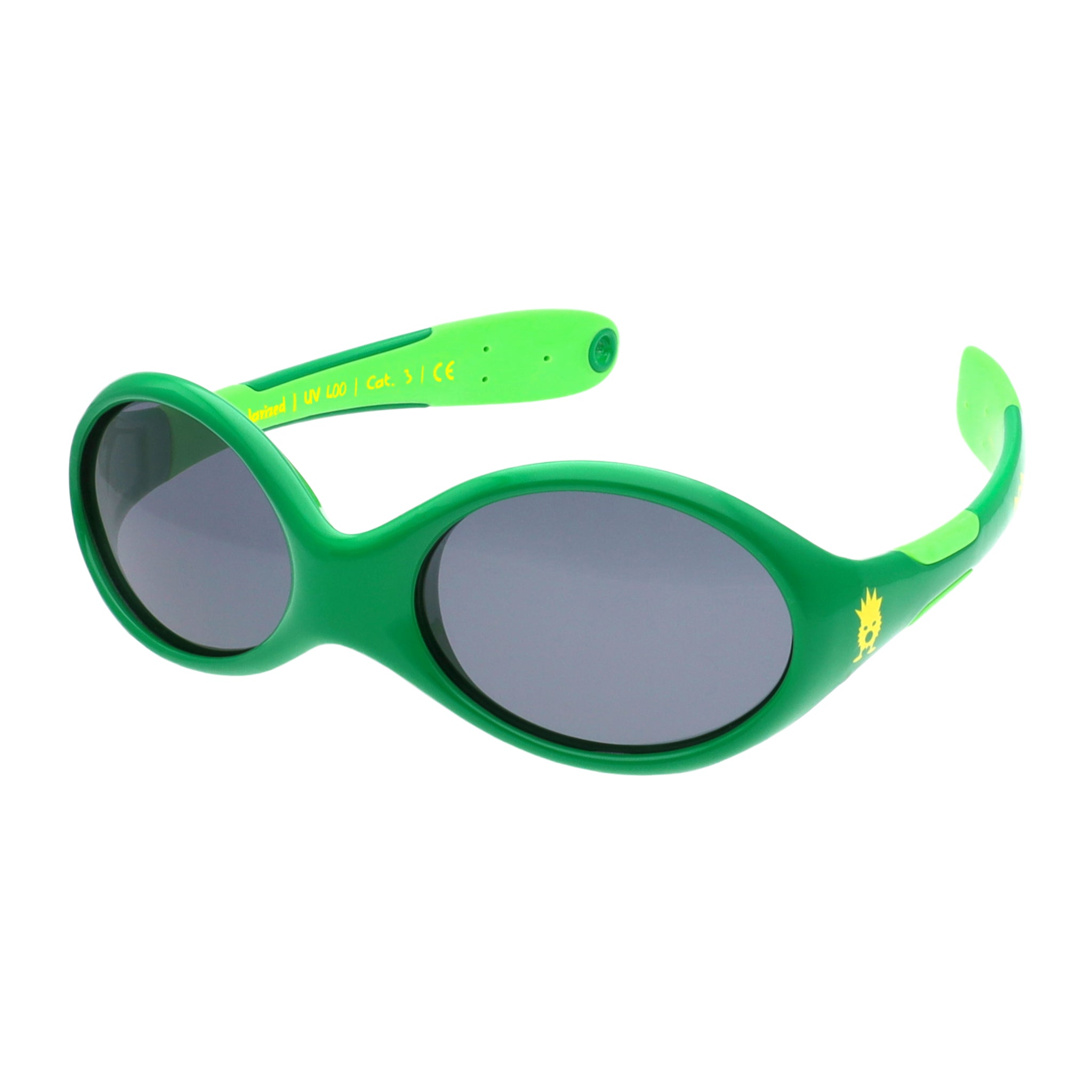 Baby-Sonnenbrille 0 - 18 Monate, Größe S , Monster , Baby HYTREL Jungen Kleinkind Lotus-Effekt Mädchen Polarisiert Unisex UV400