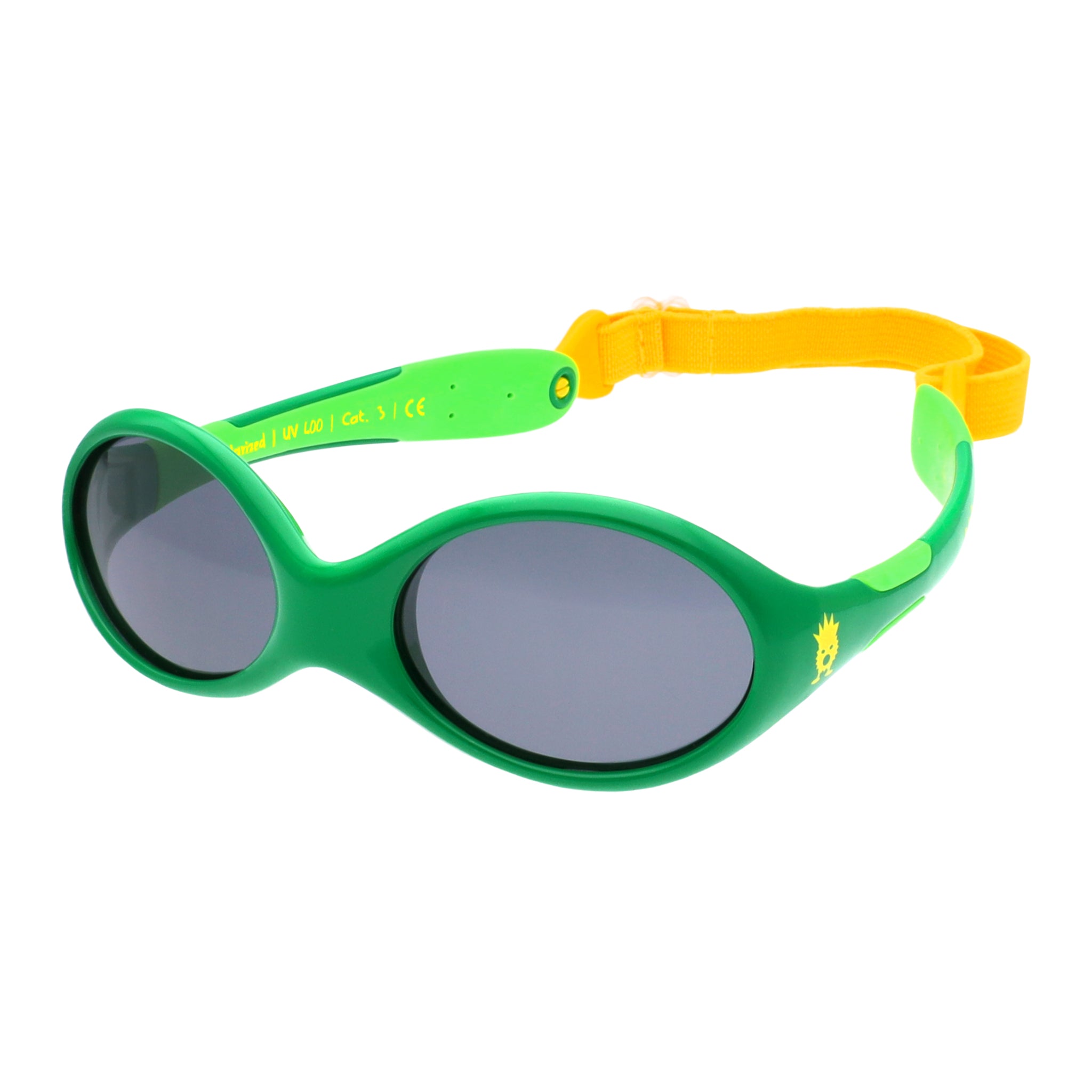 Baby-Sonnenbrille 0 - 18 Monate, Größe S , Monster , Baby HYTREL Jungen Kleinkind Lotus-Effekt Mädchen Polarisiert Unisex UV400