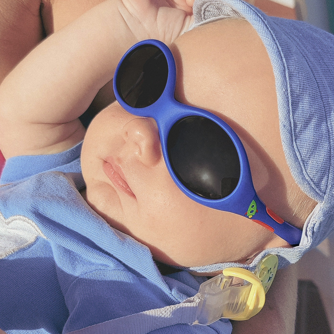 Baby-Sonnenbrille 0 - 18 Monate, Größe S , Rocket , Baby HYTREL Jungen Kleinkind Lotus-Effekt Mädchen Polarisiert Unisex UV400