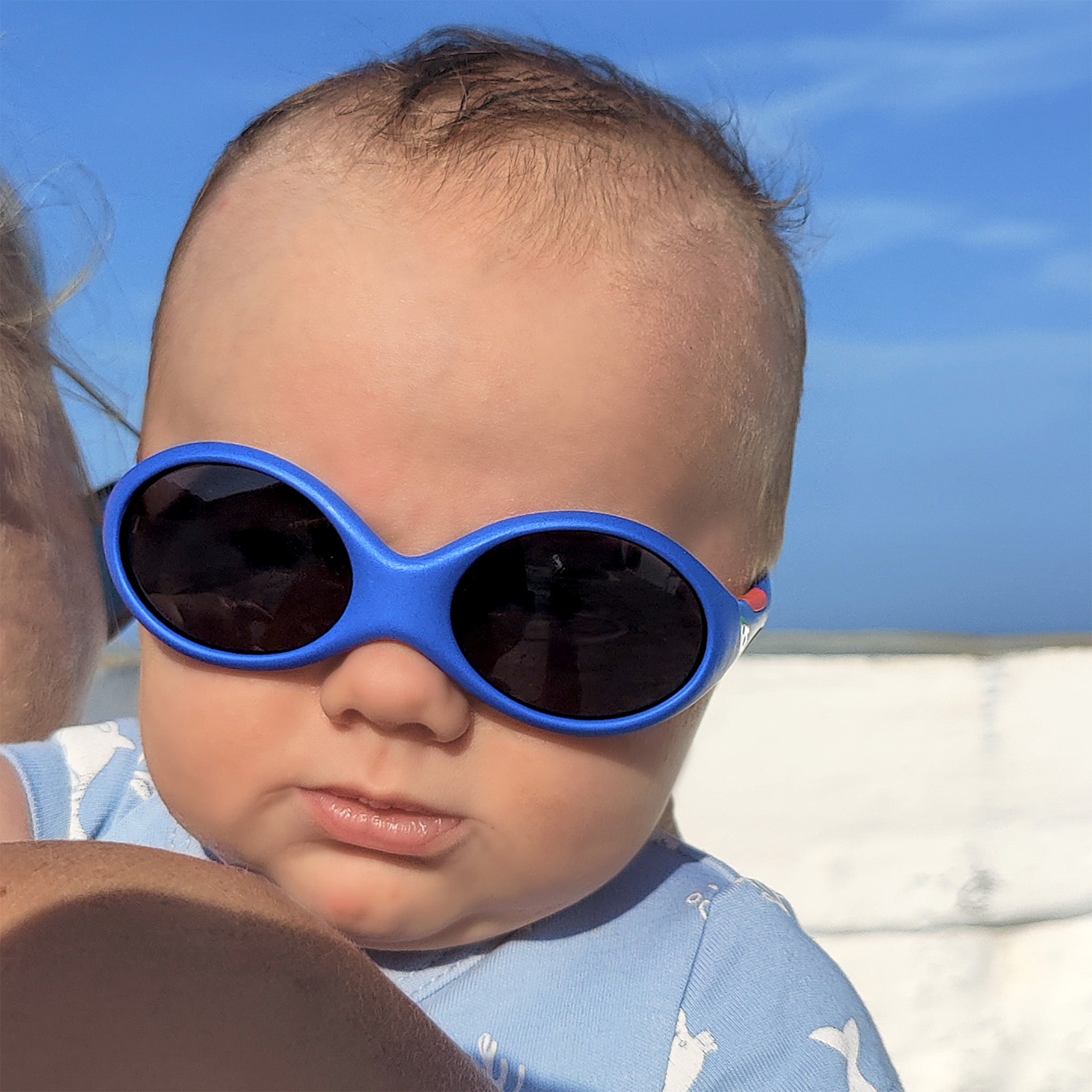 Baby-Sonnenbrille 0 - 18 Monate, Größe S , Rocket , Baby HYTREL Jungen Kleinkind Lotus-Effekt Mädchen Polarisiert Unisex UV400