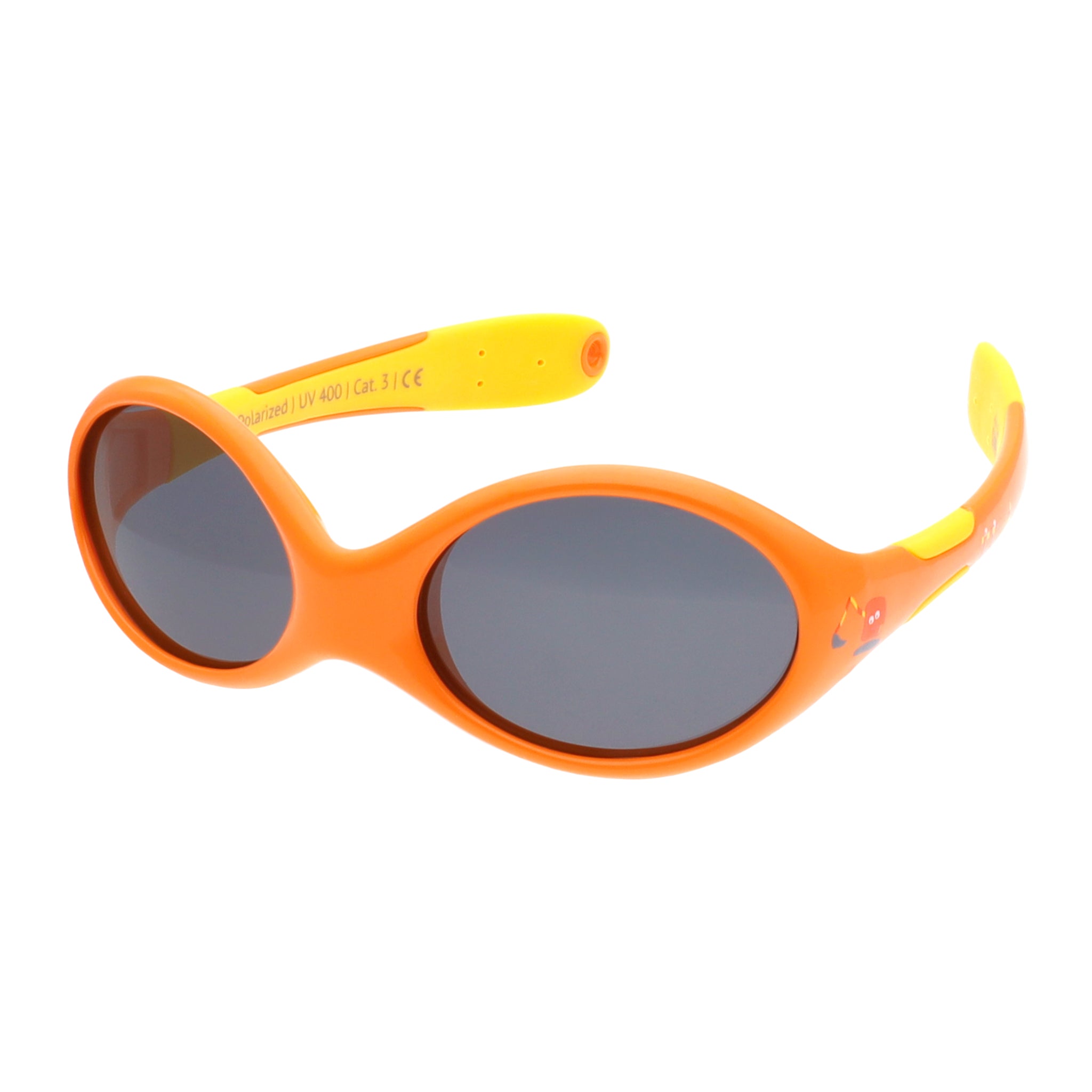 Baby-Sonnenbrille 0 - 18 Monate, Größe S , The Builder , Baby HYTREL Jungen Kleinkind Lotus-Effekt Mädchen Polarisiert Unisex UV400