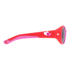 Kids Kinder-Sonnenbrille, 2 – 6 Jahre , Hearts , HYTREL Jungen Kleinkind Lotus-Effekt Mädchen Polarisiert UV400