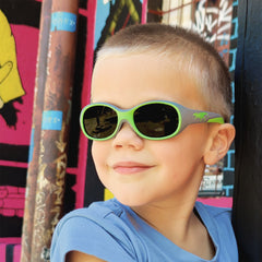 Kids Kinder-Sonnenbrille, 2 – 6 Jahre , T-Rex , HYTREL Jungen Kleinkind Lotus-Effekt Mädchen Polarisiert UV400