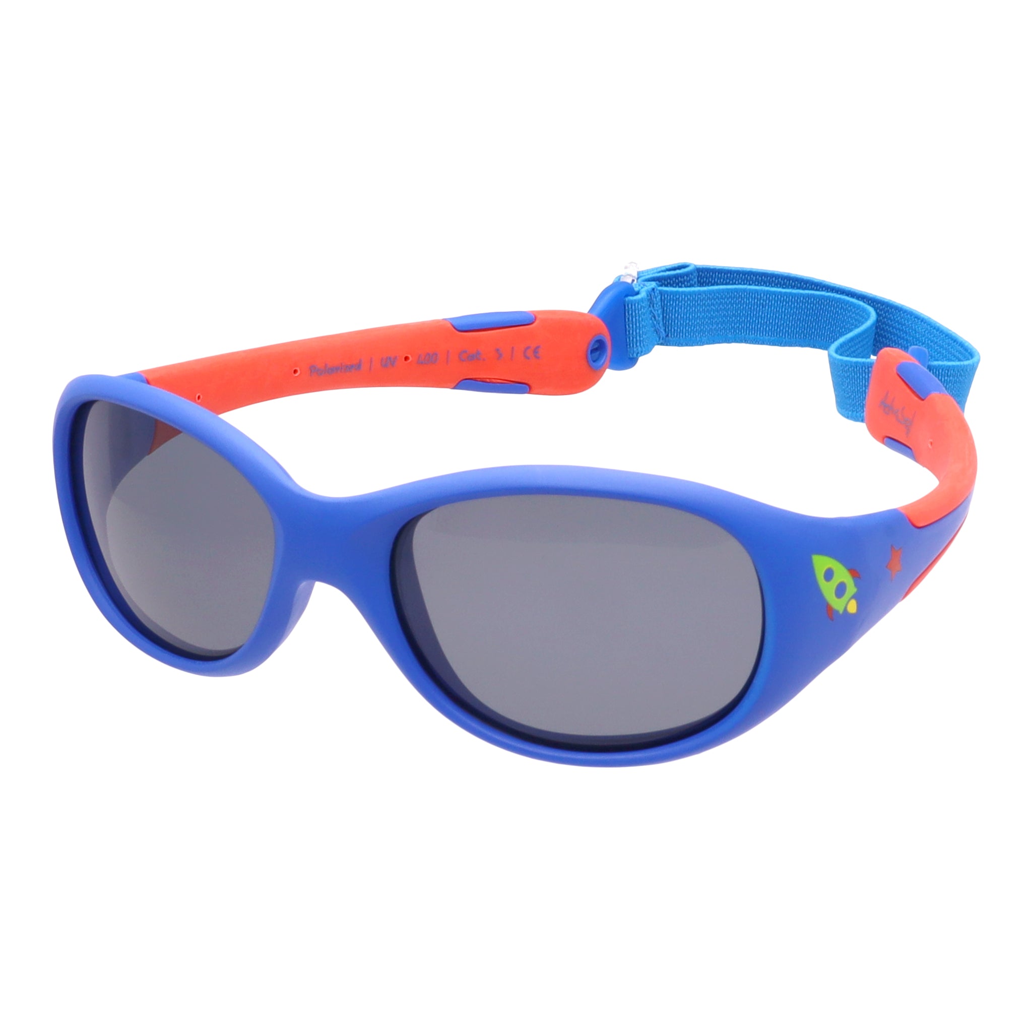 Baby-Sonnenbrille 6 - 24 Monate, Größe L , Rocket , Baby HYTREL Jungen Kleinkind Lotus-Effekt Mädchen Polarisiert Unisex UV400