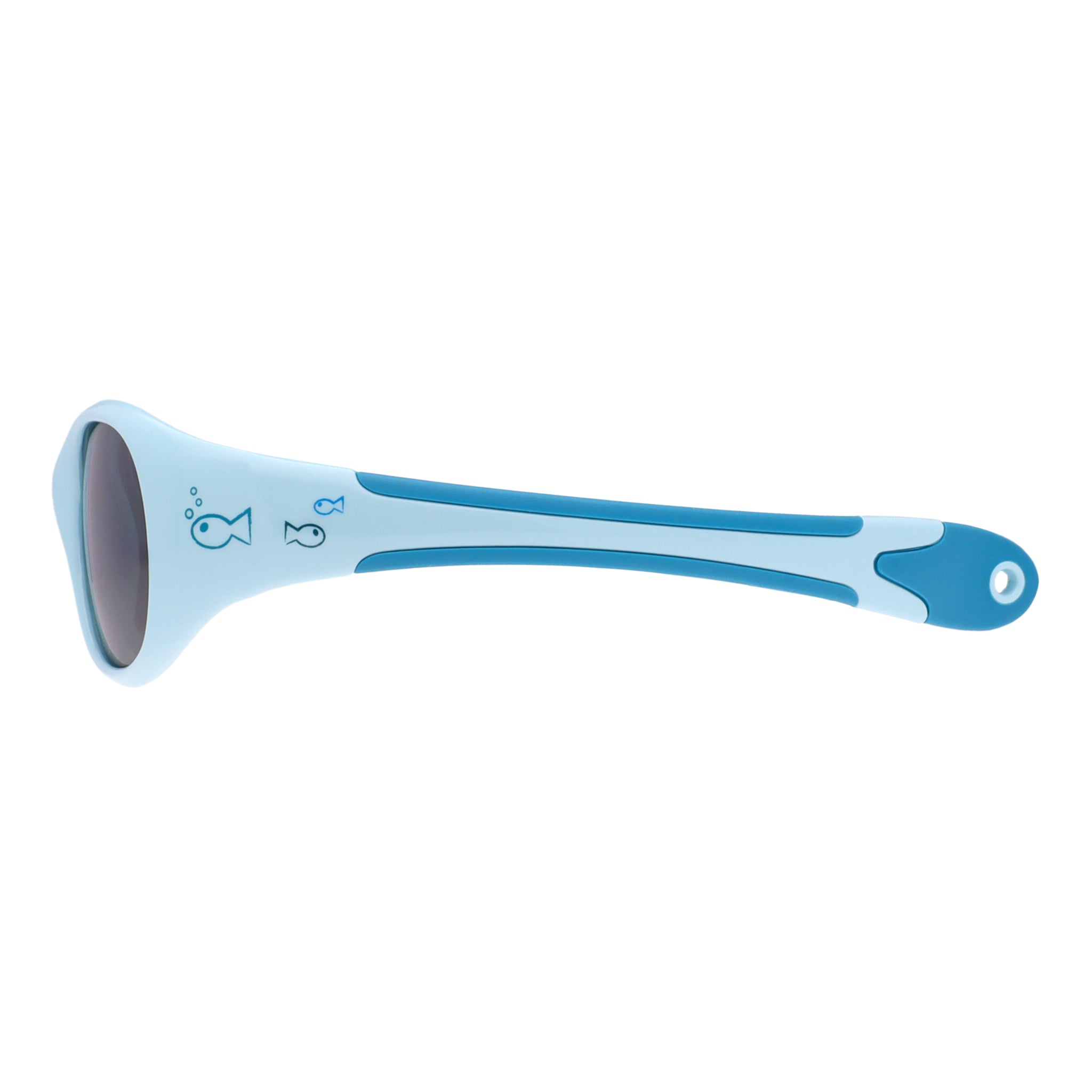 Baby-Sonnenbrille 6 - 24 Monate, Größe L , Fish , Baby HYTREL Jungen Kleinkind Lotus-Effekt Mädchen Polarisiert Unisex UV400