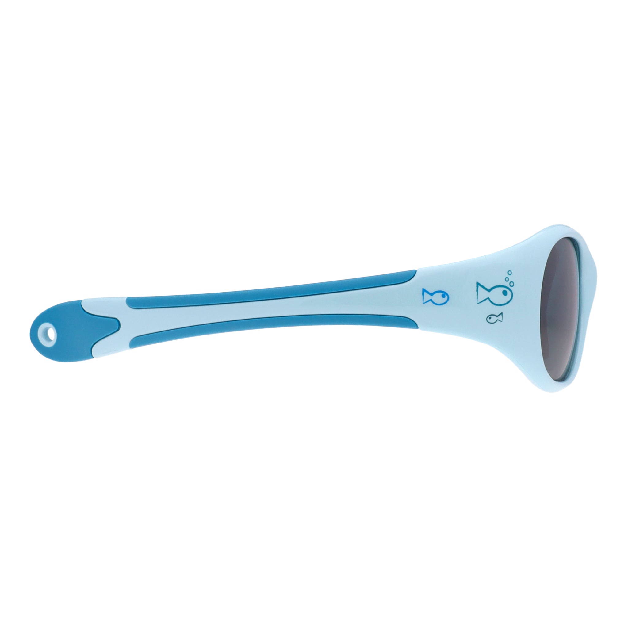 Baby-Sonnenbrille 6 - 24 Monate, Größe L , Fish , Baby HYTREL Jungen Kleinkind Lotus-Effekt Mädchen Polarisiert Unisex UV400