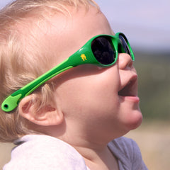 Baby-Sonnenbrille 6 - 24 Monate, Größe L , Monster , Baby HYTREL Jungen Kleinkind Lotus-Effekt Mädchen Polarisiert Unisex UV400