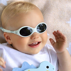 Baby-Sonnenbrille SAFARI 0 - 18 Monate, Größe S , Raccoon | grau , Baby HYTREL Jungen Lotus-Effekt Mädchen New Polarisiert Unisex UV400