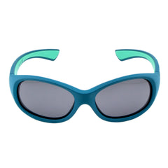Kinder-Sonnenbrille Kids@School, 5 – 10 Jahre , Petrol Türkis , HYTREL Jungen Kategorie 3 Lotus-Effekt Mädchen Polarisiert UV400