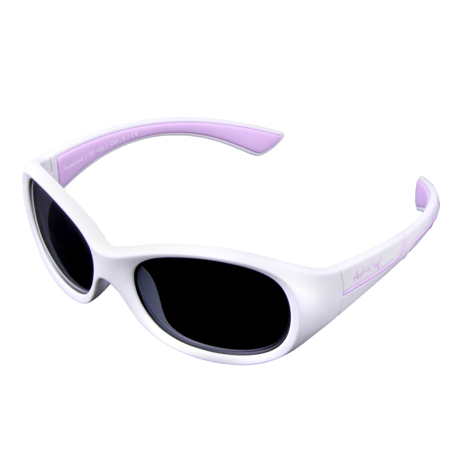 Kinder-Sonnenbrille Kids@School, 5 – 10 Jahre , Ice Pink , HYTREL Jungen Lotus-Effekt Mädchen Polarisiert UV400