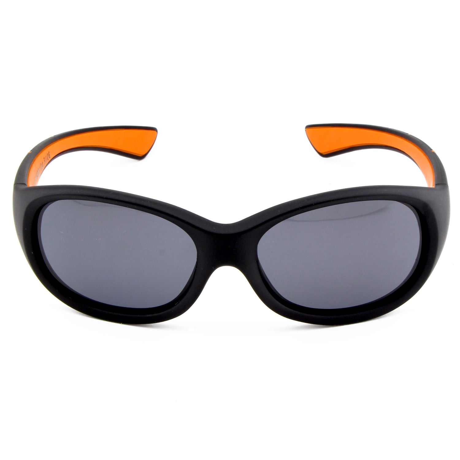 Kinder-Sonnenbrille Kids@School, 5 – 10 Jahre , Schwarz Orange