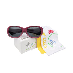 Kinder-Sonnenbrille Kids@School, 5 – 10 Jahre , Beere Pink , HYTREL Jungen Kategorie 3 Lotus-Effekt Mädchen Polarisiert UV400