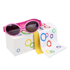 Explorer Baby-Sonnenbrille, 0 – 18 Monate , Flower , Baby HYTREL Jungen Kleinkind Lotus-Effekt Mädchen Polarisiert UV400