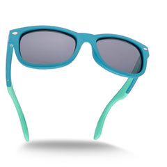 Kinder-Sonnenbrille STREET STARS ☆ ab 6 Jahre , Petrol-Türkis , HYTREL Jungen Kategorie 3 Lotus-Effekt Mädchen New Polarisiert UV400