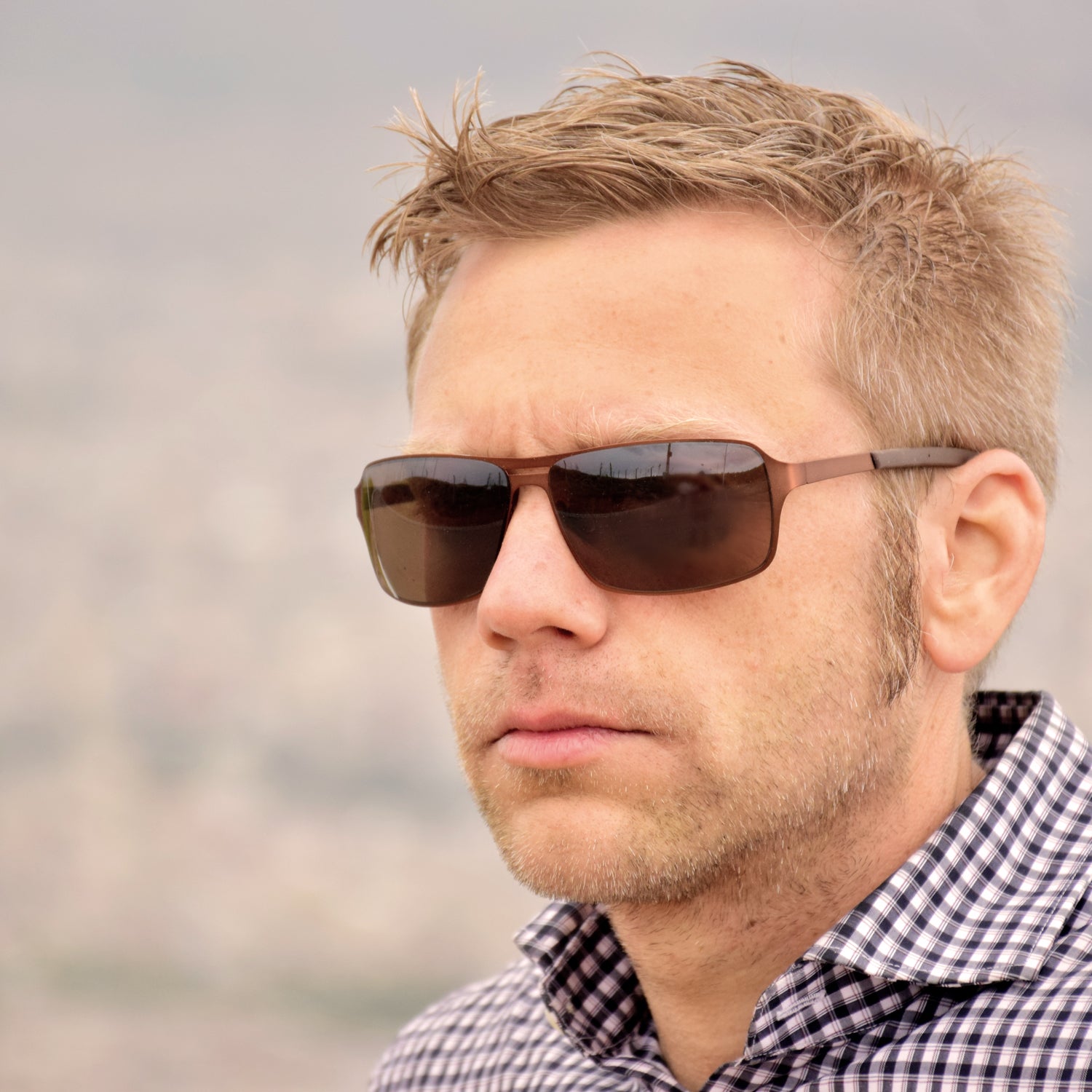 Sonnenbrille Hyperion, Herren , Braun , Herren UV400