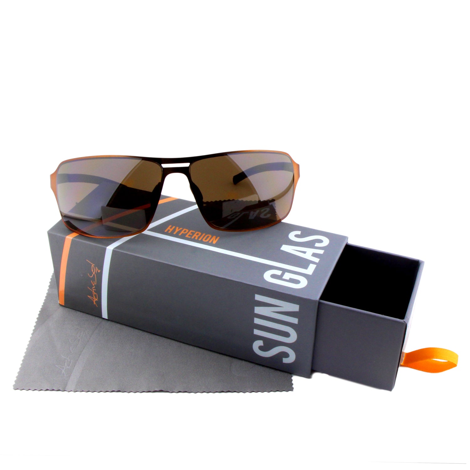 Sonnenbrille Hyperion, Herren , Braun , Herren UV400