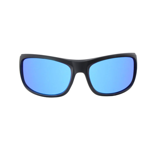 Sonnenbrille Erebos Extra Dunkel Kategorie 4 , M Blau verspiegelt , Damen Herren Kategorie 4 Polarisiert UV400