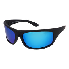 Sonnenbrille Erebos Extra Dunkel Kategorie 4 , M Blau verspiegelt , Damen Herren Kategorie 4 Polarisiert UV400