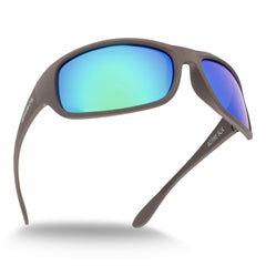 Sonnenbrille Erebos Extra Dunkel Kategorie 4 , M Grün verspiegelt , Damen Herren Kategorie 4 Polarisiert UV400