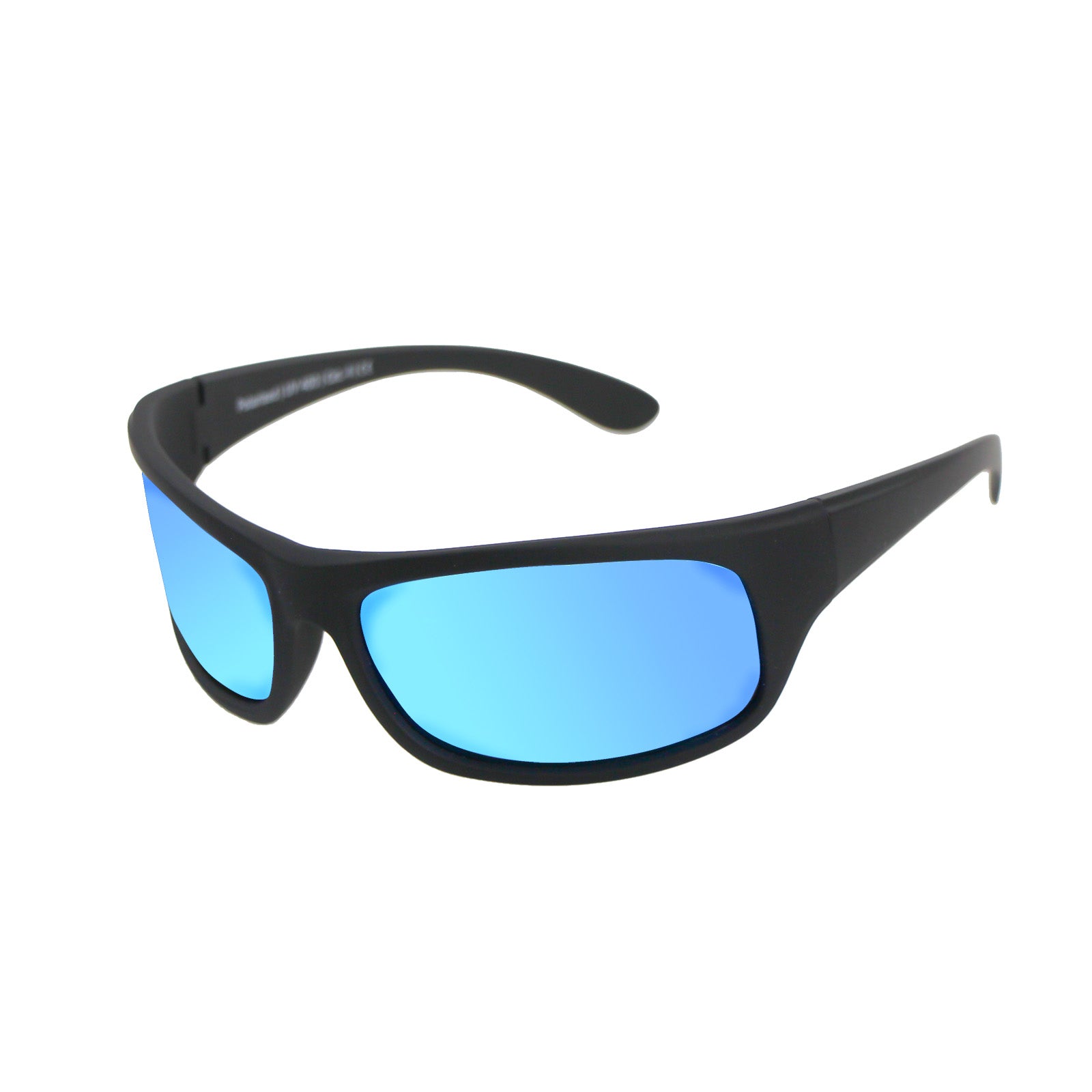 Sonnenbrille Erebos Extra Dunkel Kategorie 4 , L Blau verspiegelt