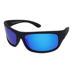 Sonnenbrille Erebos Extra Dunkel Kategorie 4 , L Blau verspiegelt , Damen Herren Kategorie 4 Polarisiert UV400
