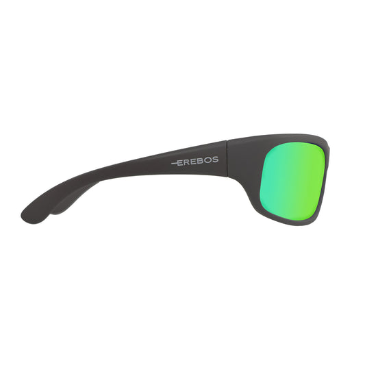 Sonnenbrille Erebos Extra Dunkel Kategorie 4 , L Grün verspiegelt , Damen Herren Kategorie 4 Polarisiert UV400