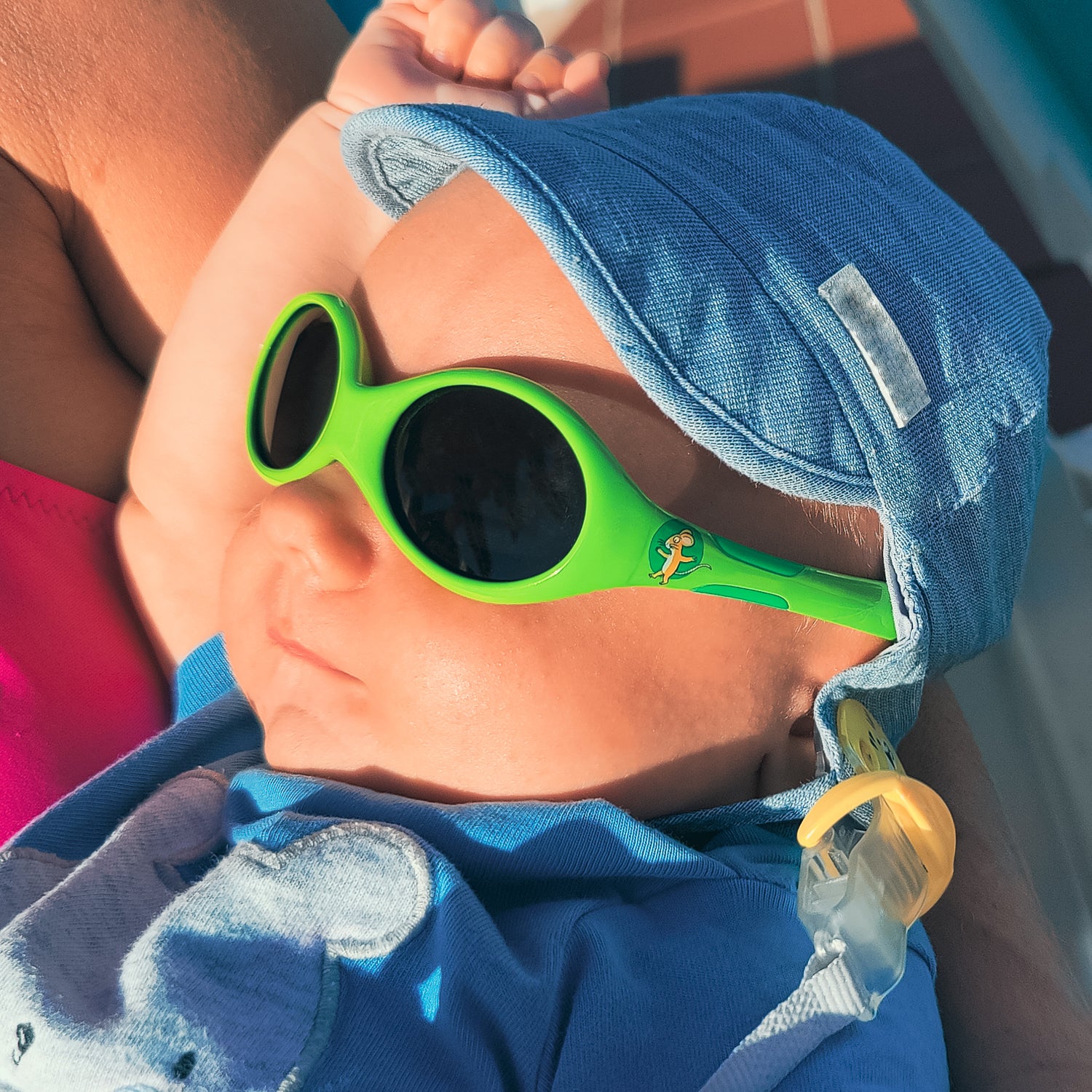 Baby-Sonnenbrille Grüffelo 0 - 18 Monate, Größe S , Lieblingsschmaus