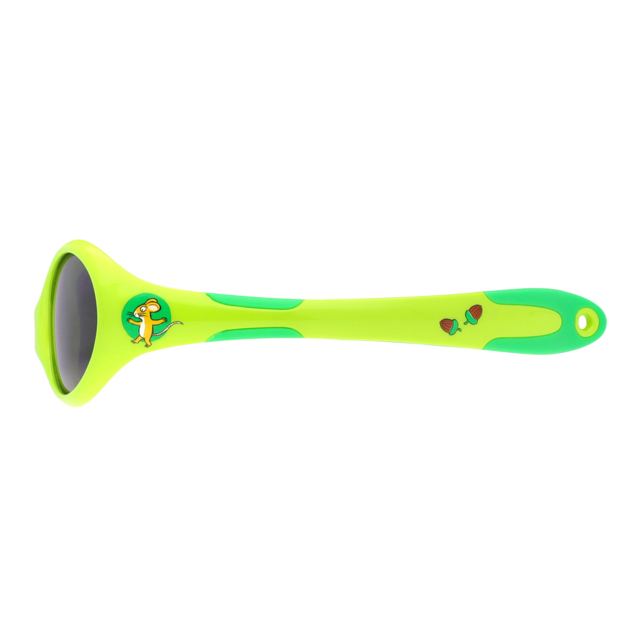 Baby-Sonnenbrille Grüffelo 0 - 18 Monate, Größe S , Lieblingsschmaus , Baby Jungen Kleinkind Lotus-Effekt Mädchen Polarisiert UV400