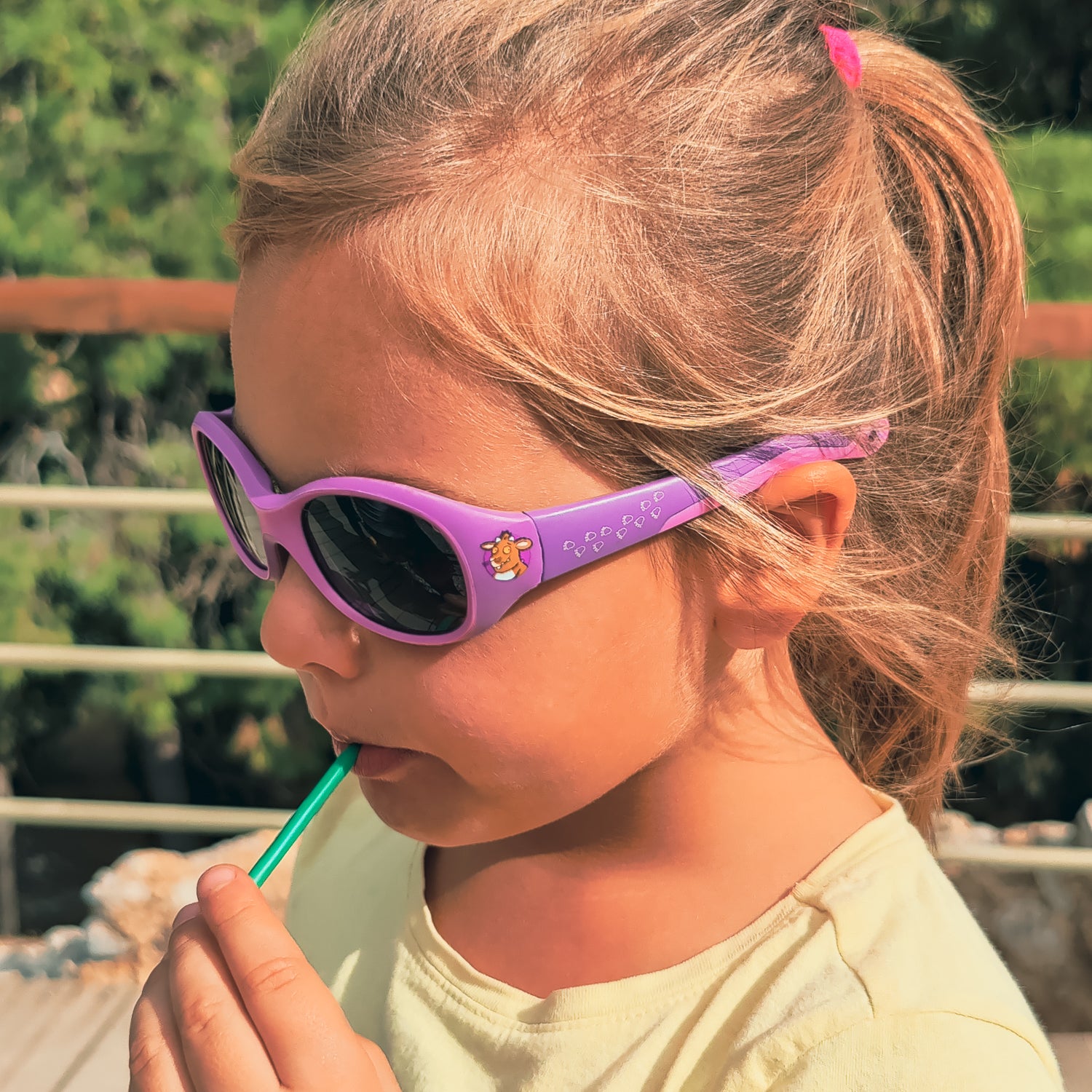 Kinder-Sonnenbrille Grüffelo, 2 - 6 Jahre , Kleine Maus , Grüffelo Jungen Lotus-Effekt Mädchen Polarisiert UV400