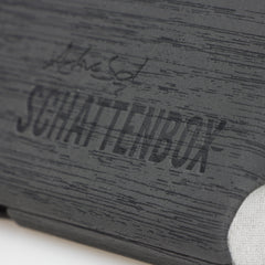 Brillenetui Schattenbox, Hardcase , S Anthrazit , Brillenetui Hardcase Unisex